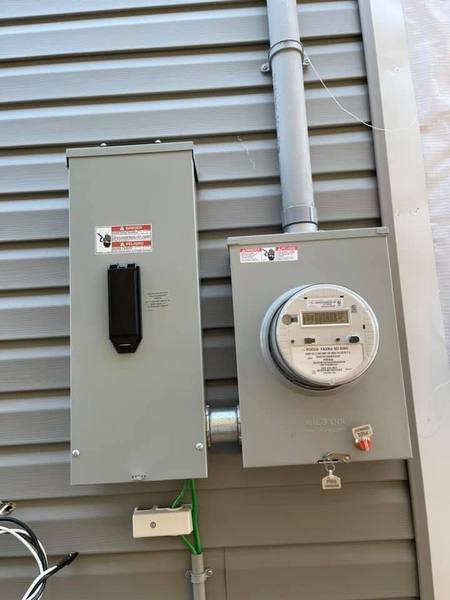 Single-family home meter and disconnect upgrade